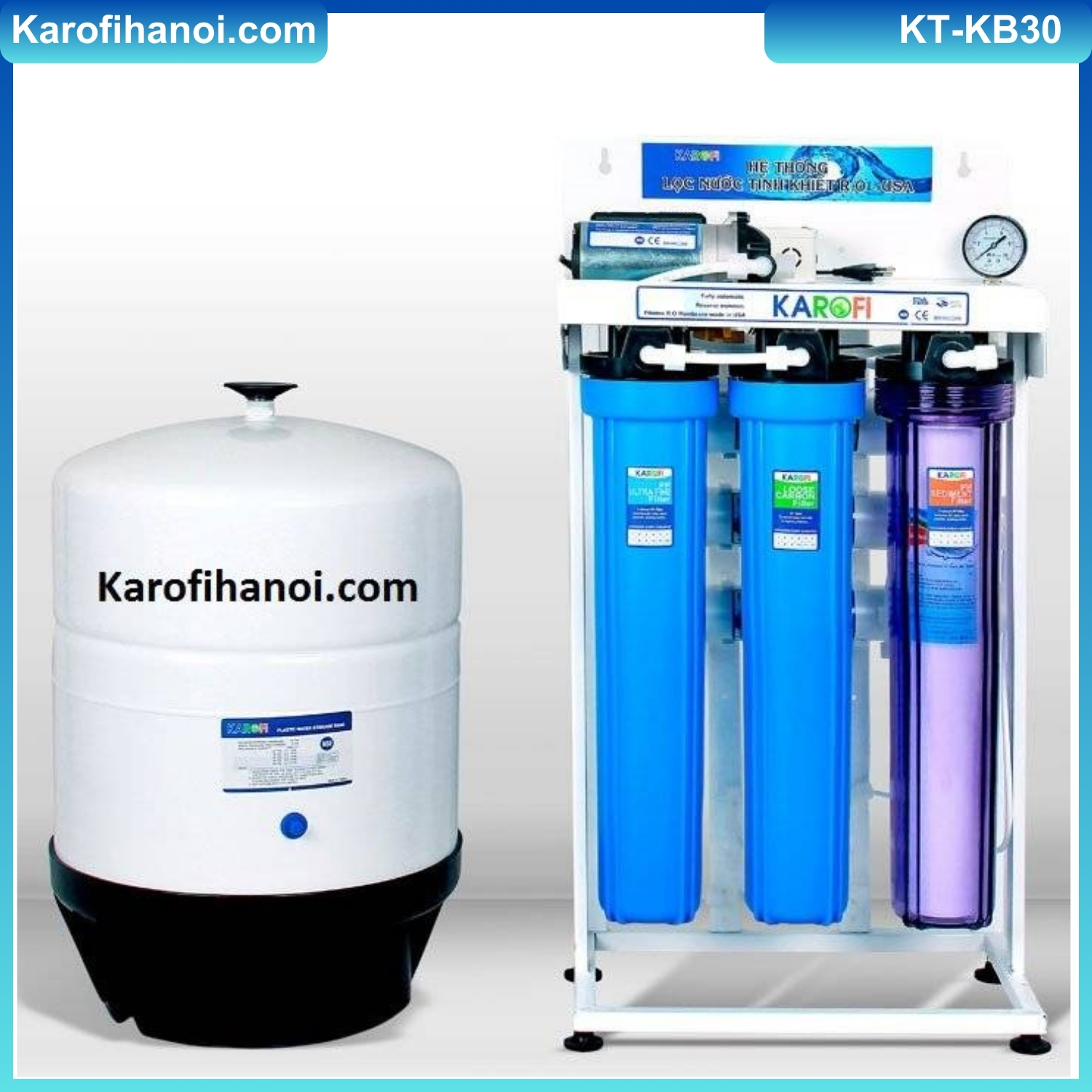 Máy lọc nước RO bán công nghiệp 30l/h - KT-KB30