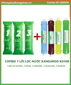 Combo 7 Lõi Lọc Kangaroo Số 1-2-3-5-6-7-8