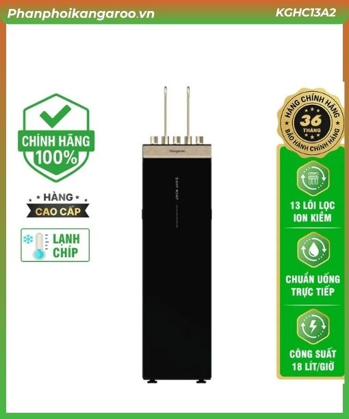 Máy lọc nước Kangaroo Hydrogen ion kiềm nóng lạnh KGHC13A2