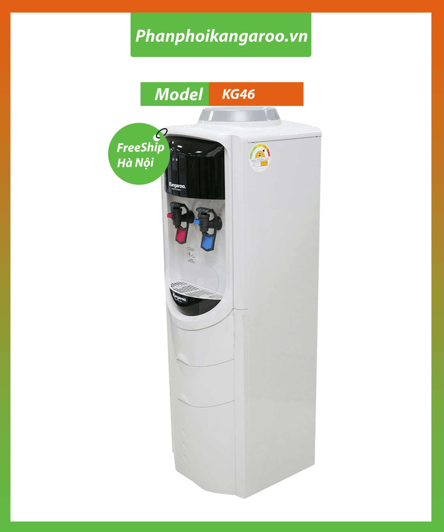 Cây nước nóng lạnh Kangaroo KG46